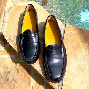 Cole Haan Black Pinch Penny Loafers 11